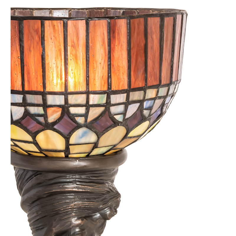 Metal Torchiere Lamp