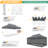 10x20 Canopy Tent, Heavy Duty Pop up Canopy with Sidewalls, Waterproof Easy Setup Canopy with Mosquito Netting, Outdoor Instant Screen Tents for Parties, Wedding, Backyard with Carry Bag-98674721