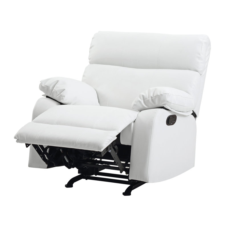 Fauteuil inclinable Manny, blanc, Blanc