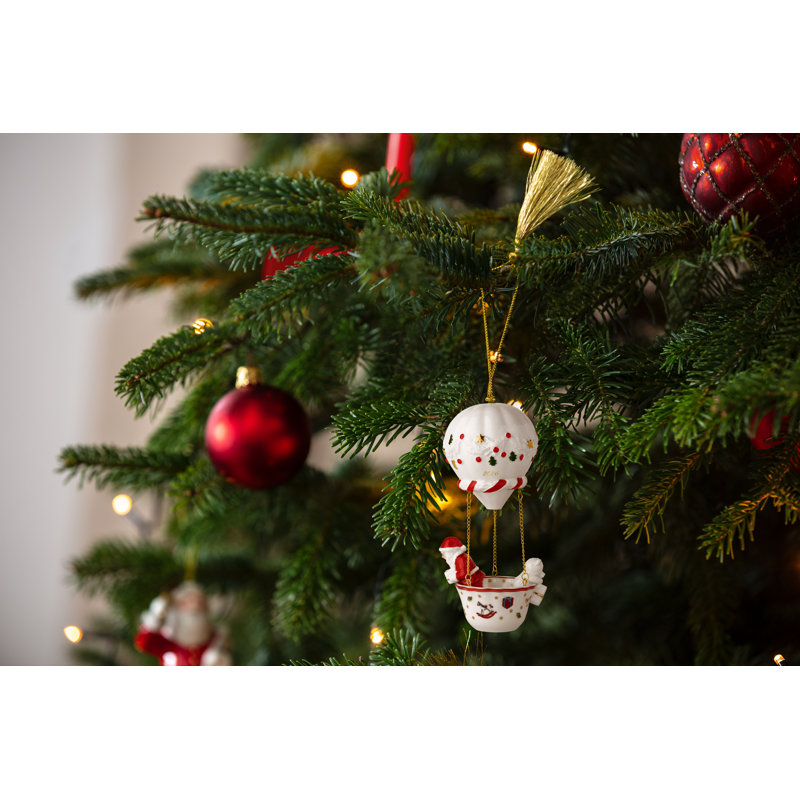 Villeroy & Boch - Christmas Classics Ornament Christmas Hot Air Balloon 2026 Gold, Limited, Premium Porcelain Christmas Decoration