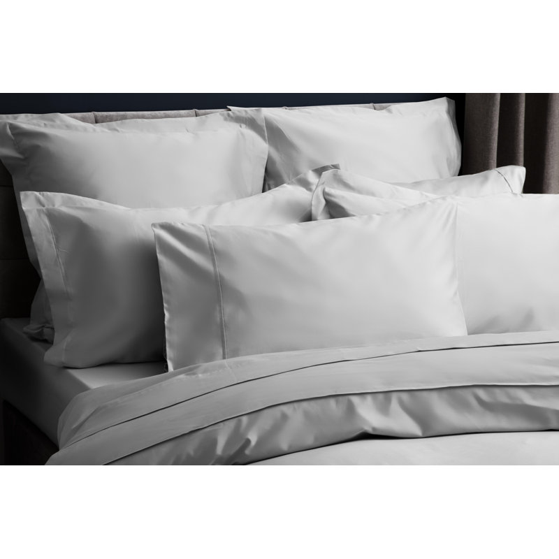 450 TC Pima Cotton Range 100% Cotton Pillowcase, Platinum