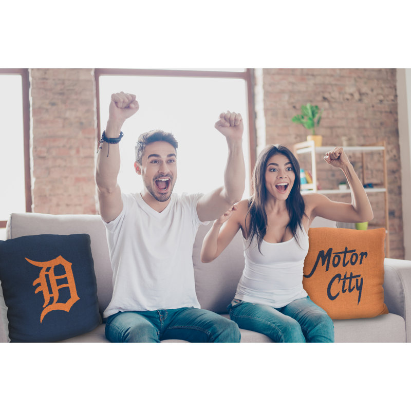 Reversible Pillow Cover, Motor City