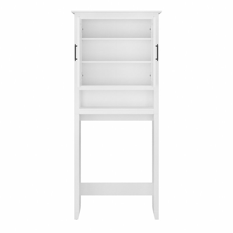 Edion Bathroom Storage Furniture Set, White Ash
