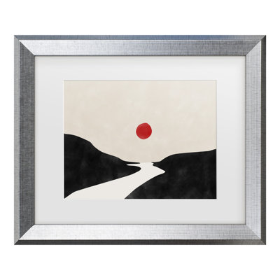 Elena Ristova   Aspectratiored10 Matted Framed Art