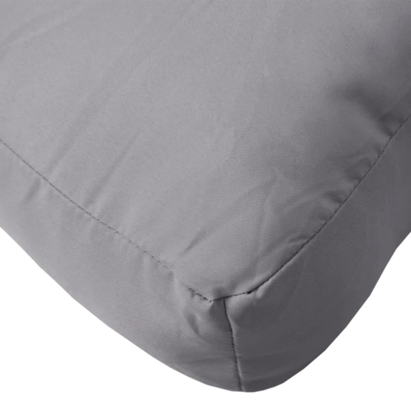 Polyester gris vidaXL 19,7 po x 19,7 po x 4,7 po, H 19,7 po x l 19,7 po x P 4,7 po, Gris