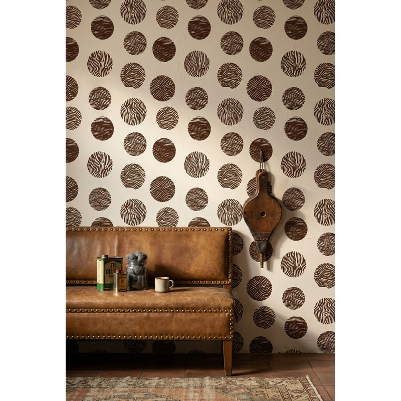 Rouleau double mural à motif animalier, Peel and Stick