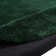 Handmade Cozy rug in dark green