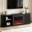 Meuble télé avec foyer Mid-Century-976562799