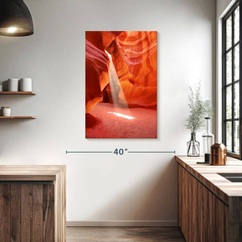 Alvord Antelope Canyon Sunlight, H 39 po x l 26 po
