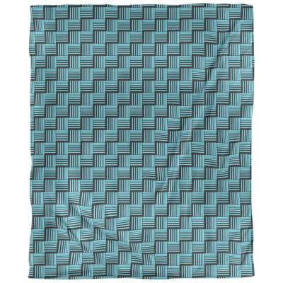 Tissu basketweave contrast