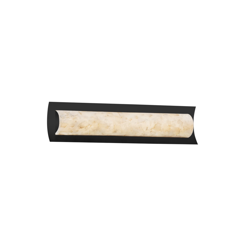 Barre d’éclairage de salle de bain 1 lumières Conovan, Noir mat