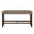 Brown Bar Table-Stool and Bench Set