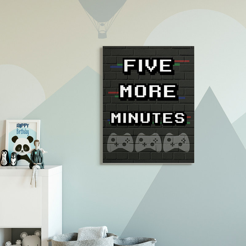 «Abdul-Azeez, cinq minutes de jeu vidéo», Toile tendue, H 48 po x l 36 po x P 1,5 po