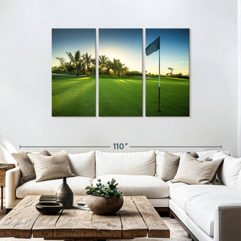 Parcours de golf Sirci, H 48 po x l 74 po