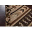 , Tapis rectangulaire tribal à teinture naturelle kilim 5 pi 1 po x 6 pi 9 po