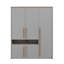 Phineas 5 Door Manufactured Wood Wardrobe