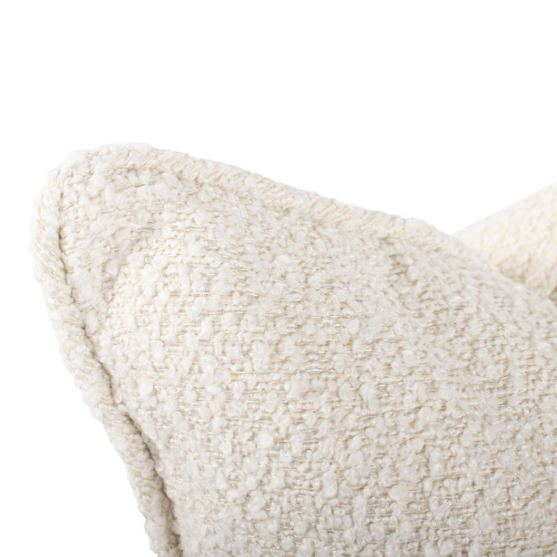 20 x 20 Pillow Barbet- Down Insert, Natural