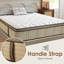 Matelas en mousse à mémoire de forme hybride 12 po Albertina-407032340-407032343