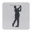 Stainless Steel Square 4 Piece Coaster Set