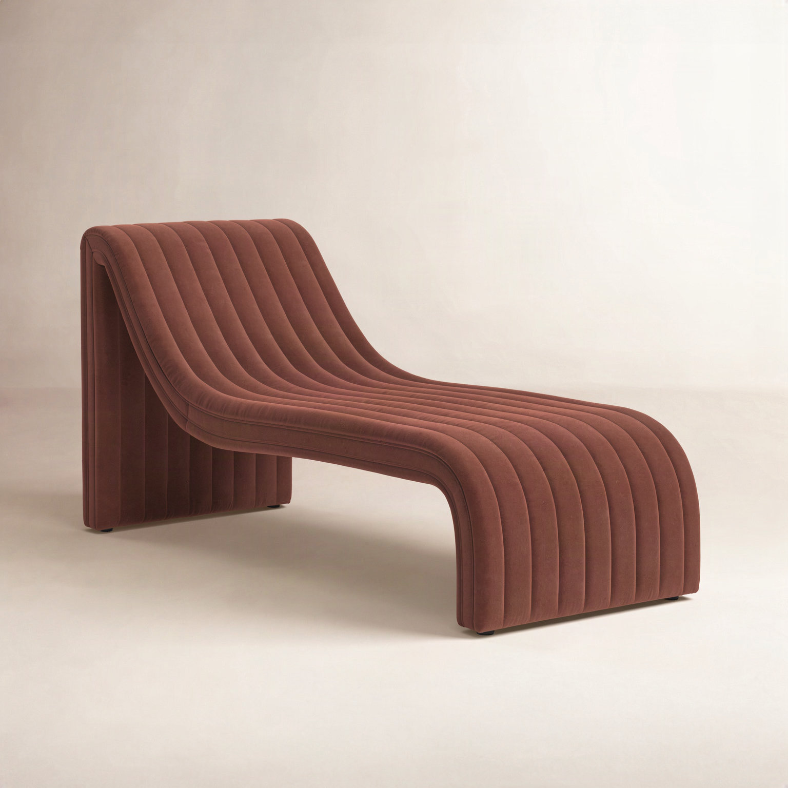 Brandt Upholstered Chaise Lounge, Surrey Auburn
