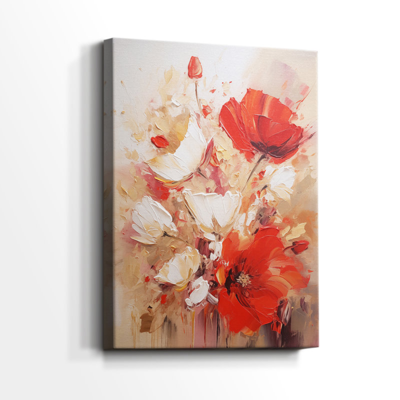 Série FLORAL CCDBXVI - Impression sur toile seulement - NON CADRE, H 18 po x l 12 po