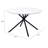 Round Metal Base Dining Table