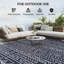 Striped and Geometric Rug