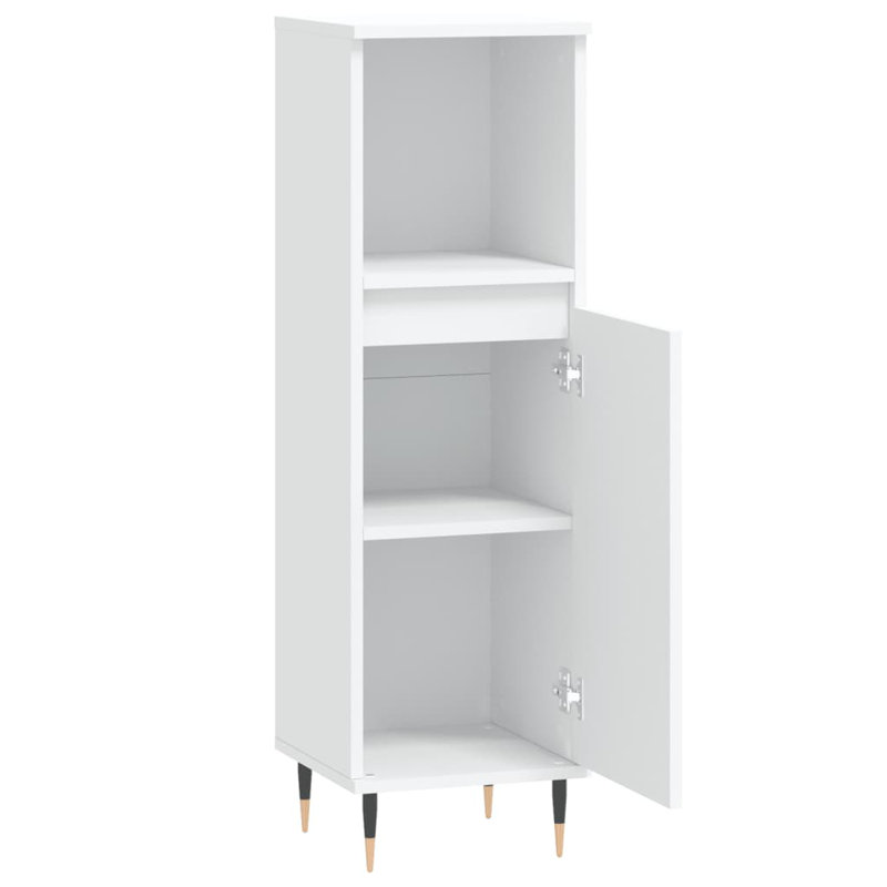 Bathroom Cabinet, White