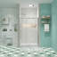 Porte de douche coulissante, porte coulissante, verre trempé-112514039