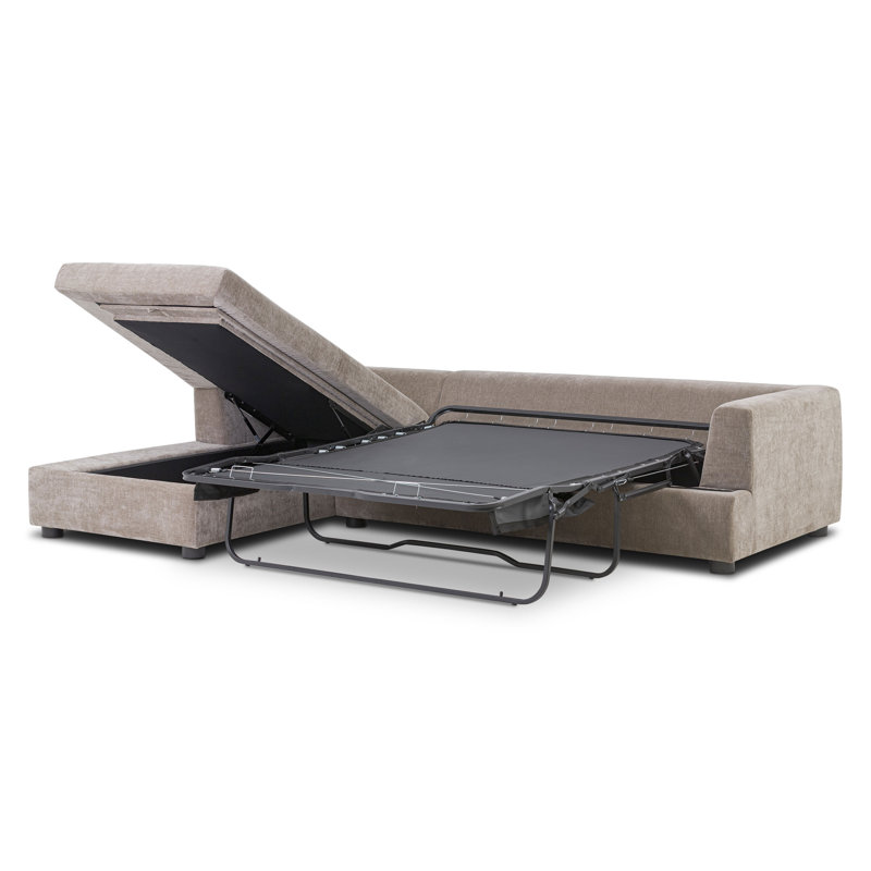 Canapé-lit modulaire coulissant avec rangement Milo