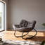 Fleece Fabric；Iron Rocking Chair-703082239