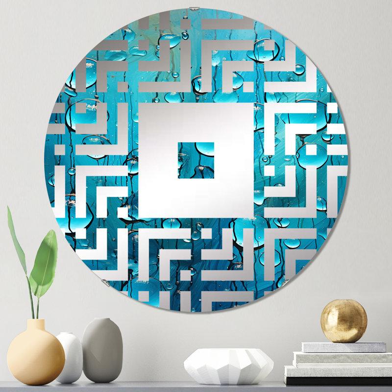 Imel - Square Wall Mirror, 23.6" x 23.6"