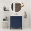 Meuble-lavabo simple 30 po avec comptoir en céramique Sharidan-310319321