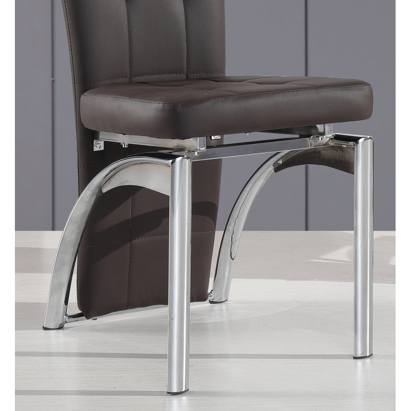 Brittie Upholstered Dining Chair, Brown