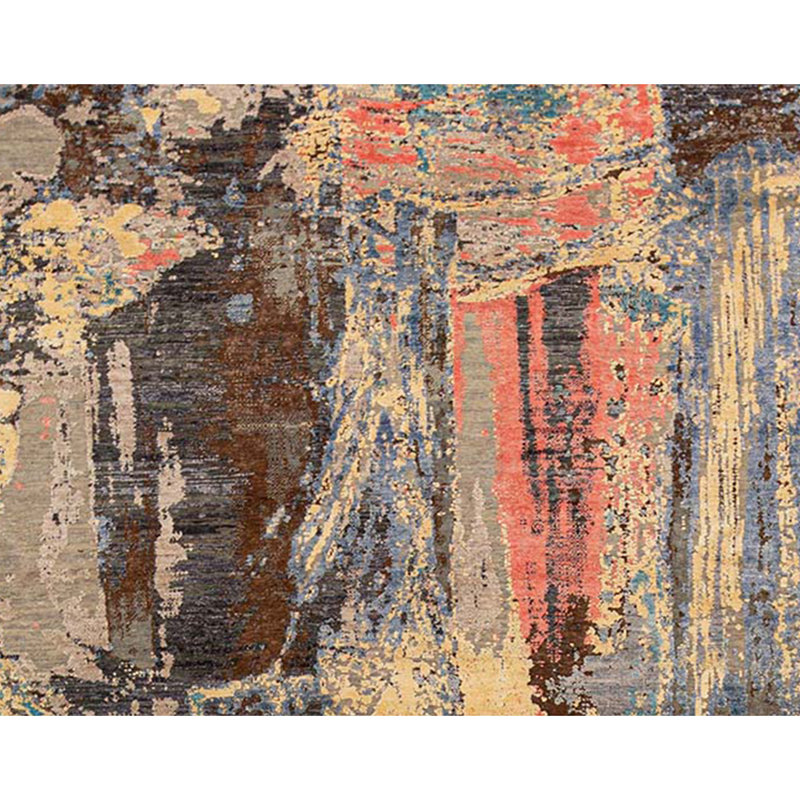 Abstract Area Rug, Rectangle 9' x 12'
