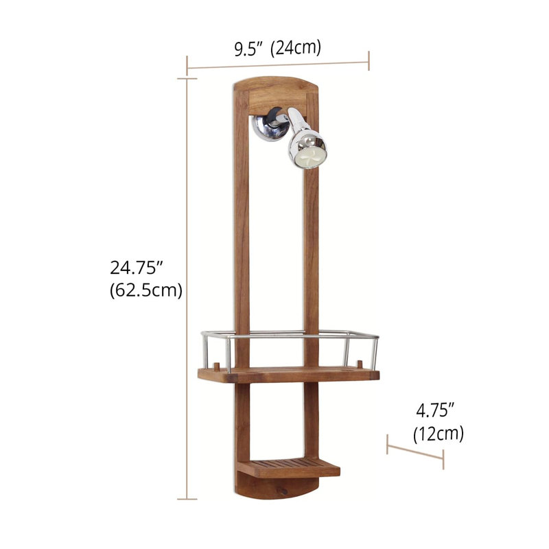 Moa Teak Shower Caddy
