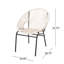 Chaise d'appoint élégante et sophistiquée-1726285704