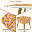 Ensemble de 2 tables basses gigognes Triangle