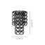 Giogali Wall Lamp Crystal Smoky Matt Bronze 1 E12 Ul-379384617-379384623-379384627