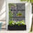 Raised Garden Bed with Trellis on Wheels – Versatile Metal Planter Box with Trellis, Multi-Style Planter Boxes with Trellis Privacy Screen for Patio and Garden-1182647074-1182647070