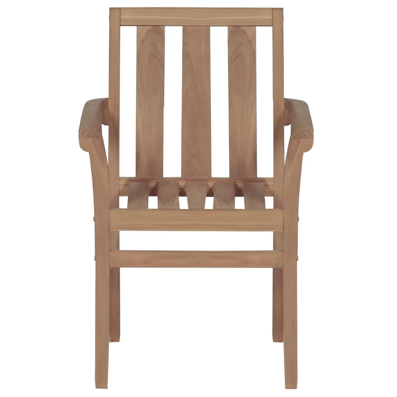 Frasier Stacking Patio Dining Armchair with Cushion
