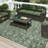 Fenwick Washable Oriental Indoor / Outdoor Rug-368402180