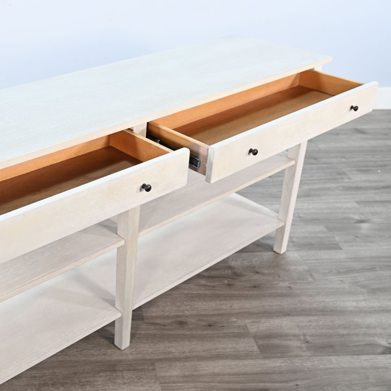 Birender 71'' Console Table, Gray