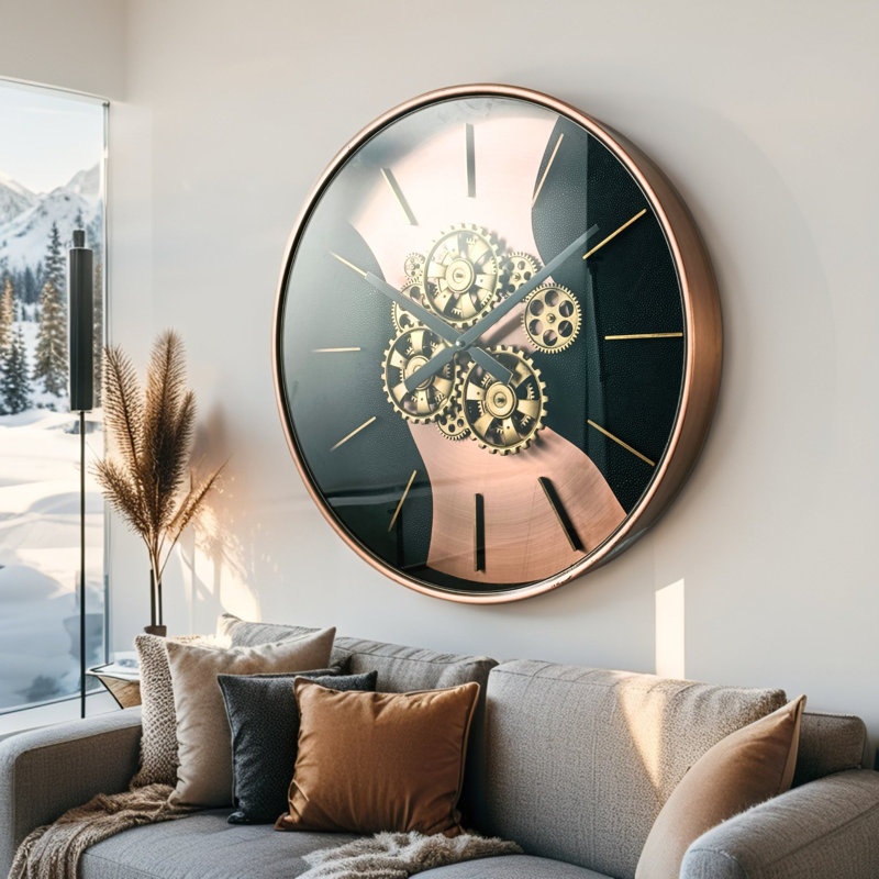Metal Wall Clock