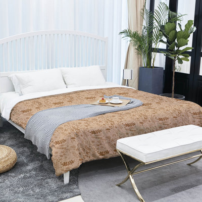 Polyester Baffle Box Stitch Comforter