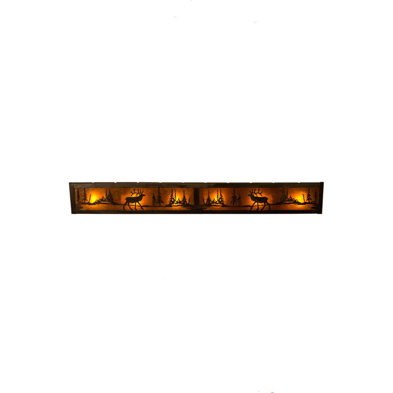 Rustic Lodge 6 - Light Bath Bar