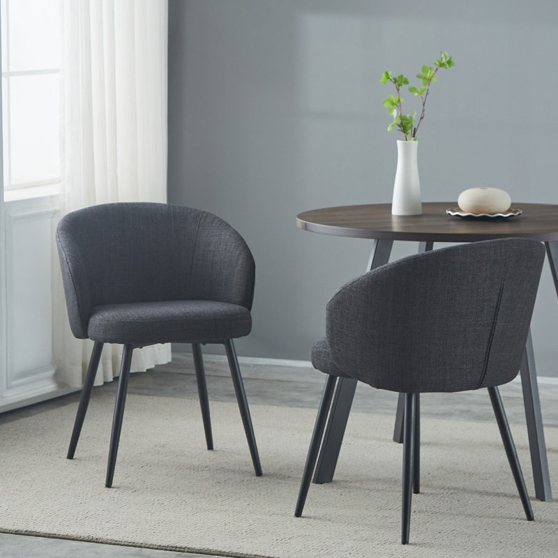 Oronogo 42cm H Upholstered Armchair, Grey