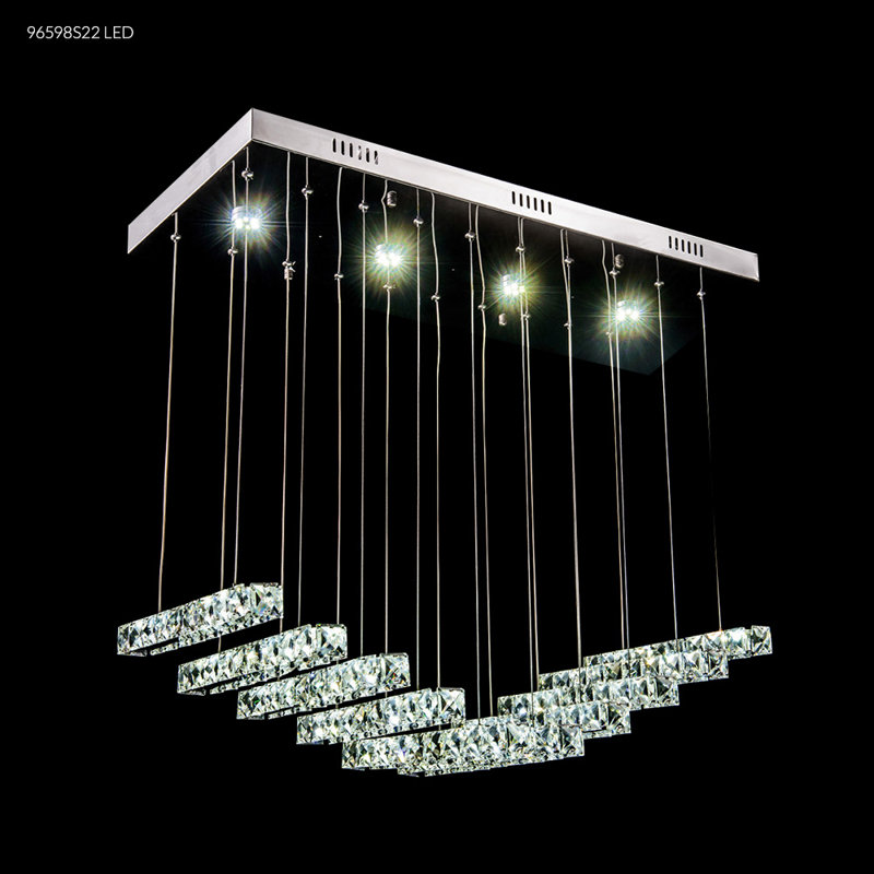 Galaxy 4 - Light Crystal LED Chandelier