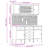 Set Of 5 Steel Large Height-Adjustable Work Cabinet-785784995