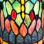 Lampe de table style libellule Tiffany